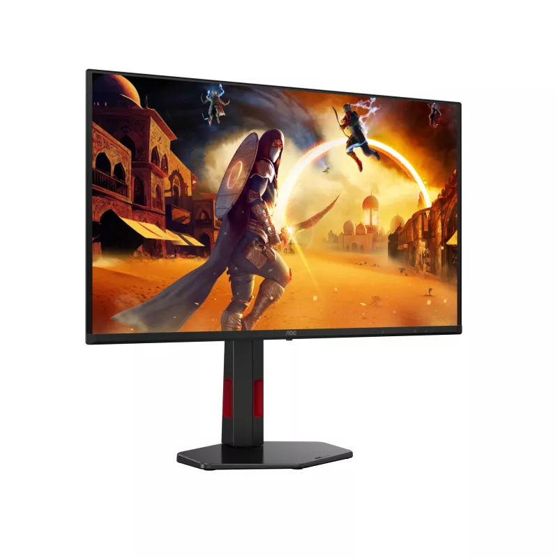 AOC G4 Q27G4ZDR computer monitor 67.3 cm (26.5 inch) 2560 x 1440 pixels Quad HD QD-OLED Black, Red