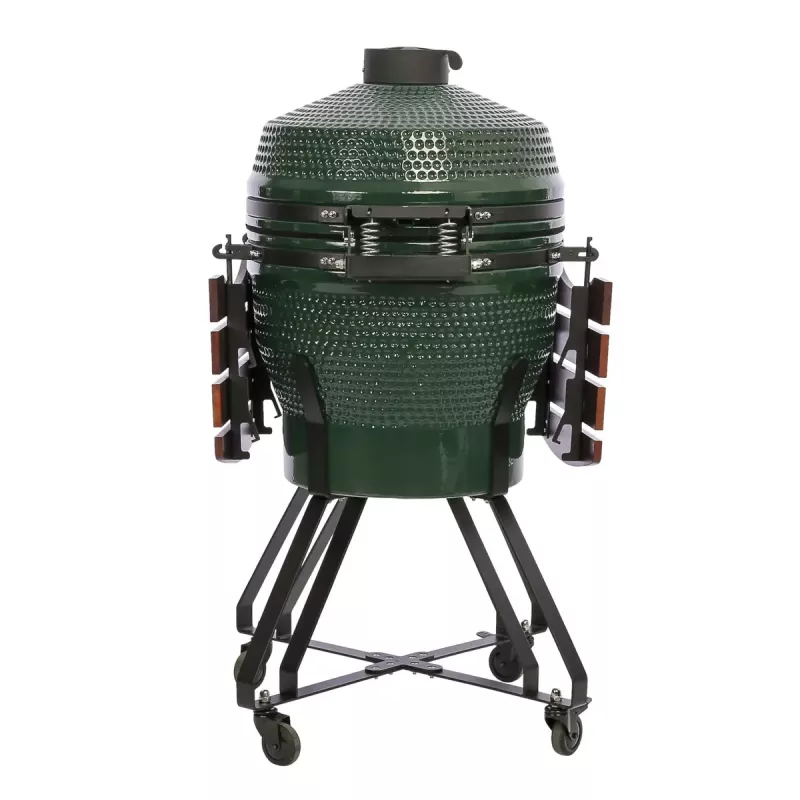 TARGUS Kamado Pro 22 inch grill Size M (TunaBone) – ceramic kamado, 22-inch cooking surface, green