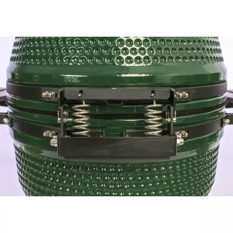 TARGUS Kamado Pro 22 inch grill Size M (TunaBone) – ceramic kamado, 22-inch cooking surface, green