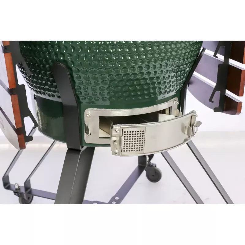 TARGUS Kamado Pro 22 inch grill Size M (TunaBone) – ceramic kamado, 22-inch cooking surface, green