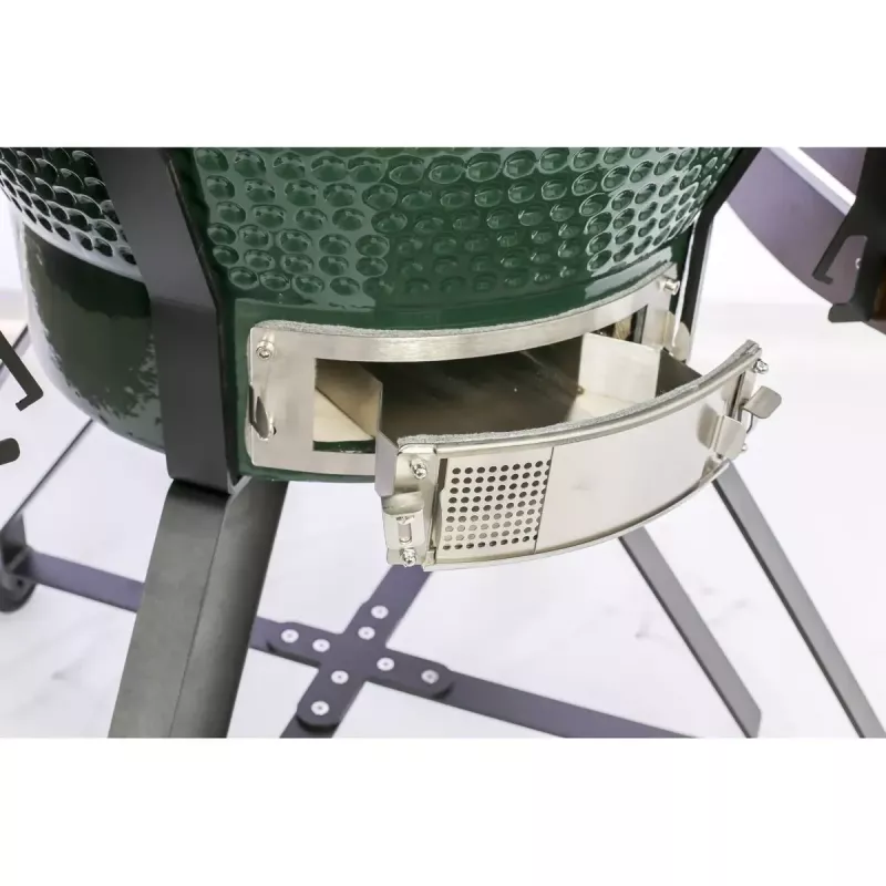 TARGUS Kamado Pro 22 inch grill Size M (TunaBone) – ceramic kamado, 22-inch cooking surface, green