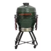 TARGUS Kamado Pro 22 inch grill Size M (TunaBone) – ceramic kamado, 22-inch cooking surface, green