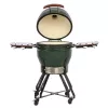 TARGUS Kamado Pro 22 inch grill Size M (TunaBone) – ceramic kamado, 22-inch cooking surface, green
