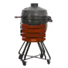 Kamado Pro 22 inch grill TARGUS Size M Dark grey