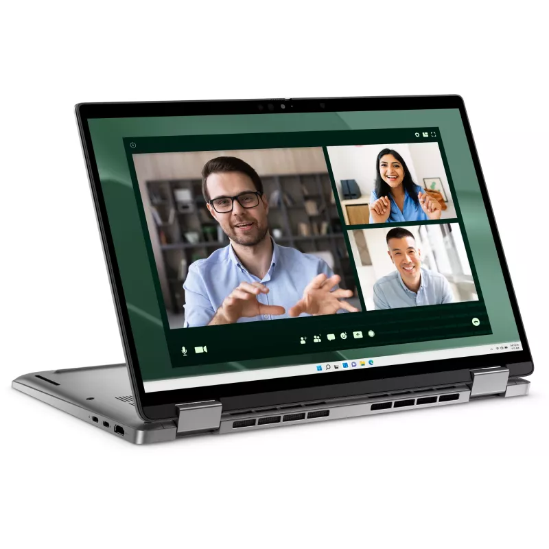 DELL Latitude 7350 2-in-1 Intel Core Ultra 5 135U Hybrid (2-in-1) 33.8 cm (13.3 inch) Touchscreen Quad HD+ 16 GB LPDDR5x-SDRAM 512 GB SSD Wi-Fi 7 (802.11be) Windows 11 Pro German Grey