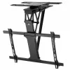 Ceiling electric TV mount MACLEAN MC-490 for 32–75 inch TVs, motorized tilt and rotation