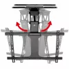 Ceiling electric TV mount MACLEAN MC-490 for 32–75 inch TVs, motorized tilt and rotation