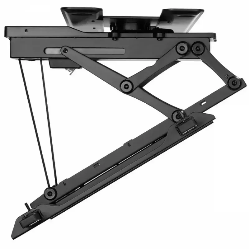 Ceiling electric TV mount MACLEAN MC-490 for 32–75 inch TVs, motorized tilt and rotation