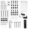 Ceiling electric TV mount MACLEAN MC-490 for 32–75 inch TVs, motorized tilt and rotation