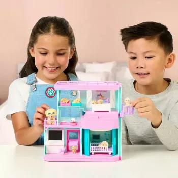 Interactive pet playset Cobi Set Little Live Pets Families Clinic MO-26673, playset with clinic accessories