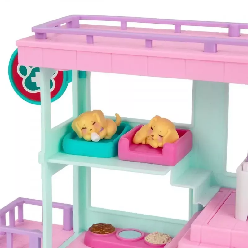 Interactive pet playset Cobi Set Little Live Pets Families Clinic MO-26673, playset with clinic accessories