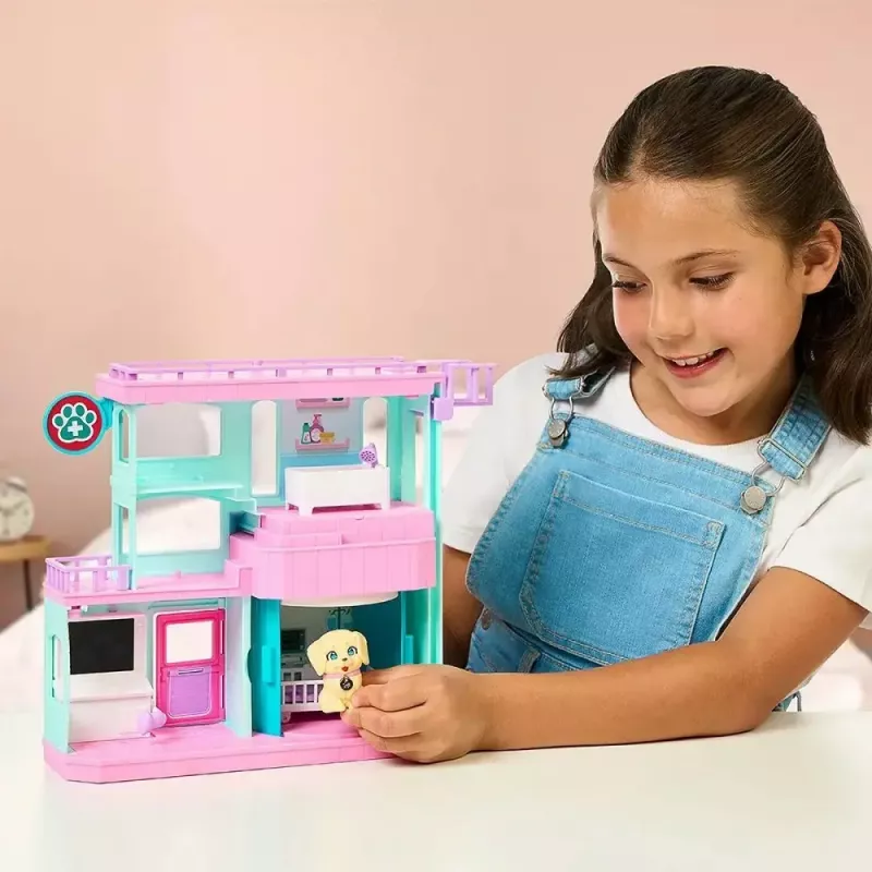 Interactive pet playset Cobi Set Little Live Pets Families Clinic MO-26673, playset with clinic accessories