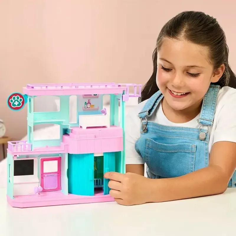 Interactive pet playset Cobi Set Little Live Pets Families Clinic MO-26673, playset with clinic accessories