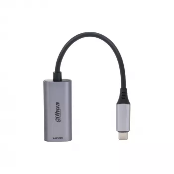 Dahua Technology USB 3.1 Type-C to HDMI Adapter, USB Type-C, HDMI Type A (Standard), Male, Male, Straight, Straight
