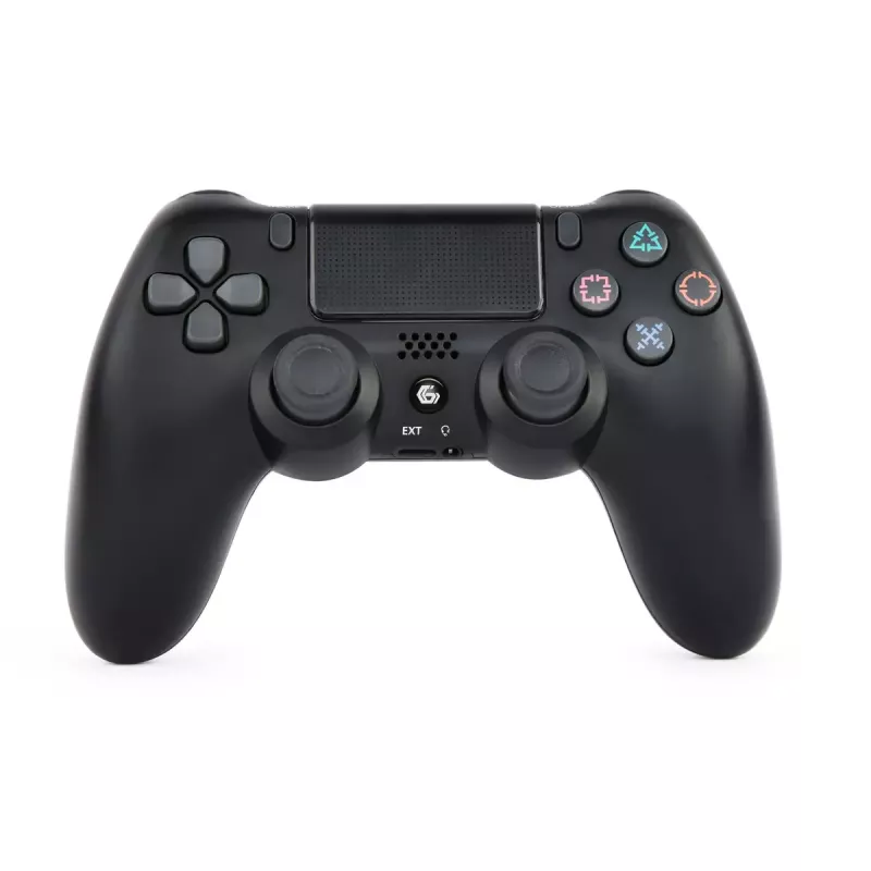 Gamepad GEMBIRD JPD-PS4BT-02 Black – Bluetooth, RF, USB, Li-ion battery, PS4