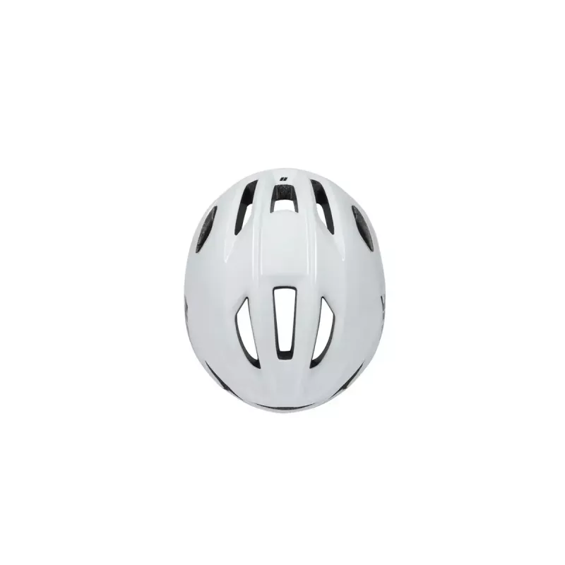 Bicycle helmet HJC CROSSER White size M (adult) — cycling protective helmet, medium