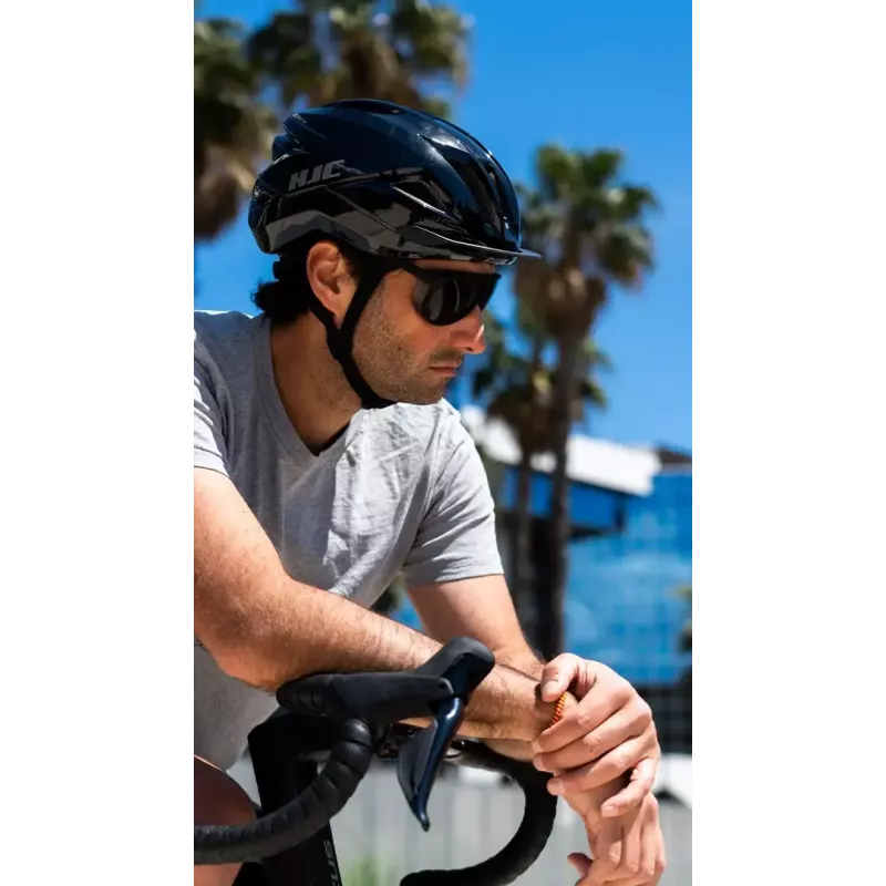 Bike helmet HJC CROSSER BLACK size S — cycling helmet, size S
