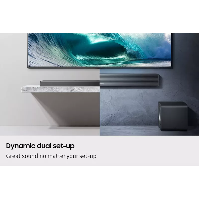 Samsung Q-series QS750F 5.1.2ch Soundbar with Subwoofer & Rear Speakers (2025)