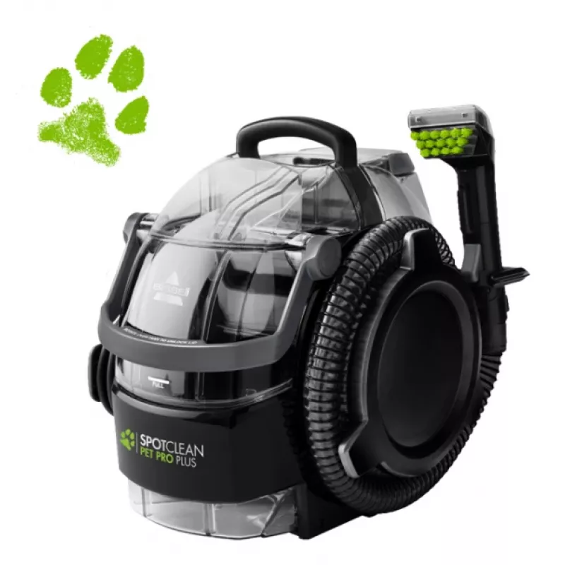 Bissell SpotClean Pet Pro Plus carpet cleaning machine Handheld Deep Black, Transparent
