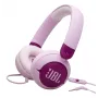 Headset JBL Junior 320 wired on-ear, head-band, supra-aural, 20–20000 Hz, 116.8 g, purple
