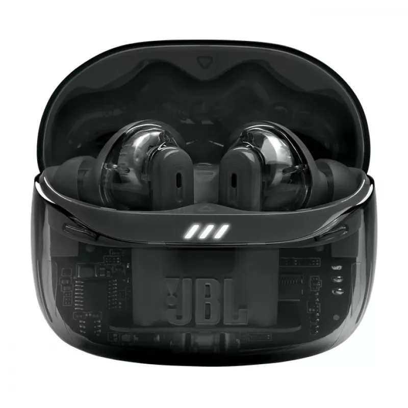 JBL Tune Beam 2 Ghost Edition Headset Wireless In-ear Music/Everyday Bluetooth Black