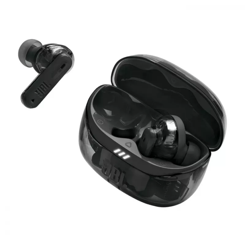 JBL Tune Beam 2 Ghost Edition Headset Wireless In-ear Music/Everyday Bluetooth Black