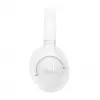 Headset JBL Tune 730BT Wireless Bluetooth Supra-aural White, 20–20000 Hz, 218.2 g