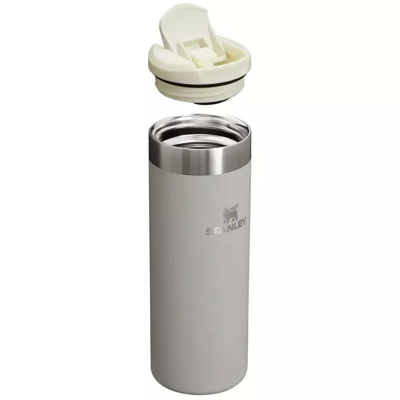 Vacuum Flask STANLEY 0.47 L thermos bottle, stainless steel double-wall, leakproof, grey