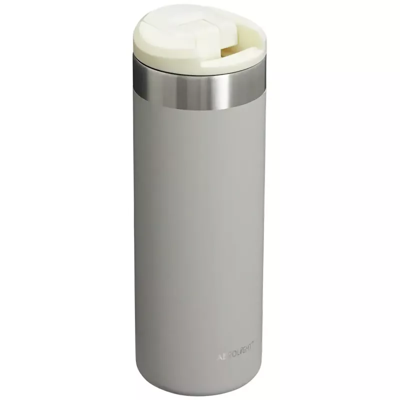 Vacuum Flask STANLEY 0.47 L thermos bottle, stainless steel double-wall, leakproof, grey