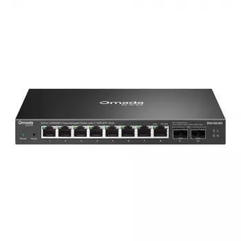 Managed 2.5G Ethernet Switch TP‑Link ES210X‑M2 — 8x 2.5G (100/1000/2500), 80 Gbps, Desktop/Wall‑mount