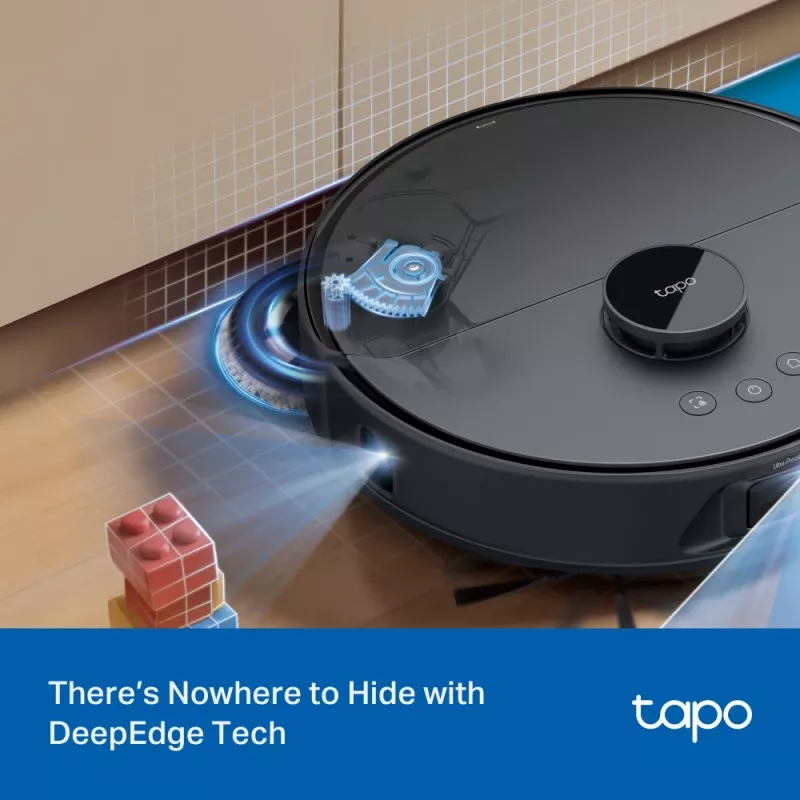 Robot vacuum TP-Link Tapo RV50 Pro Omni — 0.28 L dust bin, 5200 mAh battery, base station with 3 L dust tank