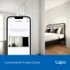 TP-LINK Tapo C250 | Pan/Tilt AI Home Security Wi-Fi Camera | PTZ | 8 MP | 4mm/F1.6 | H.265 | MicroSD Card up to 512 GB