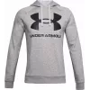 Hoodie Under Armour Rival Fleece Big Logo Grey — men's, model 1357093 011