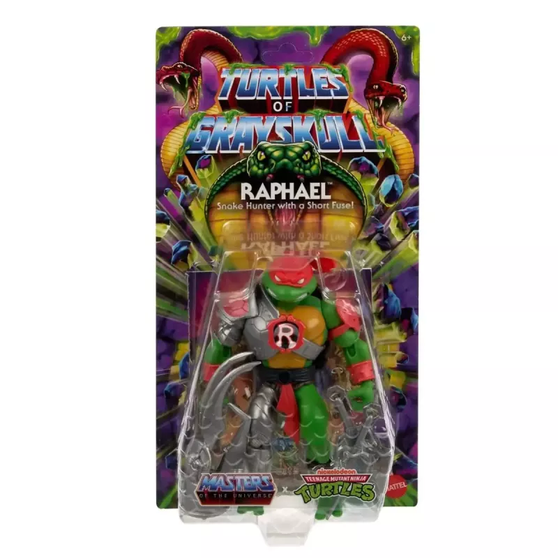 Action figure MATTEL Masters of the Universe Origins Raphael JBM99 – collectible toy figure