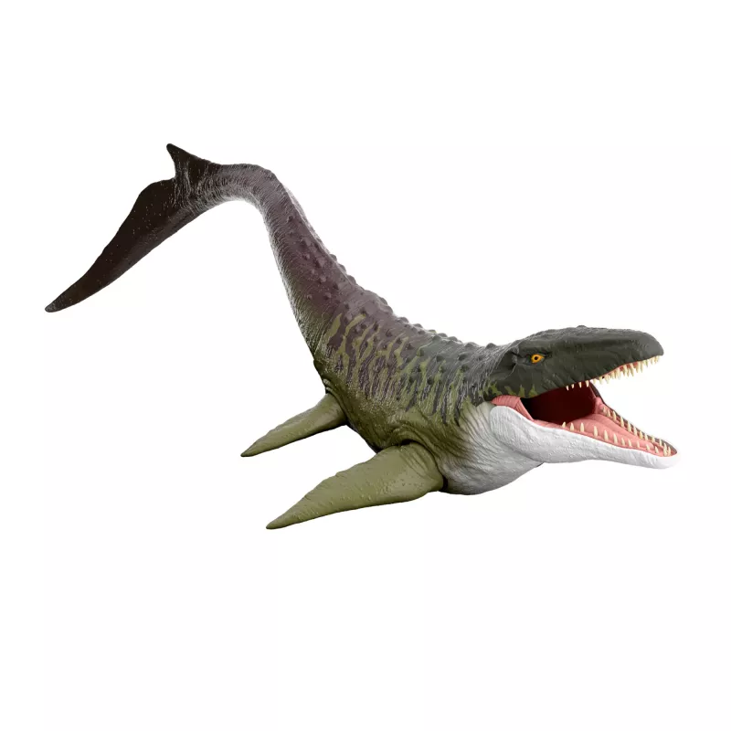 Jurassic World Rebirth Super Colossal Mosasaurus Action Figure, Dinosaur Toy