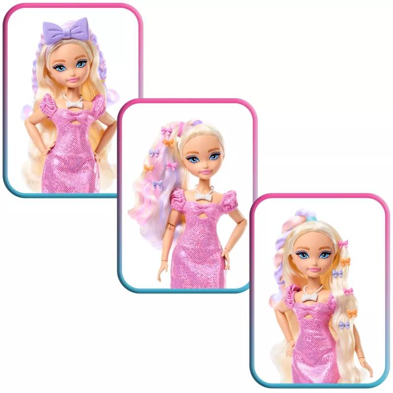 Barbie Dream Besties Malibu Fashion Doll with Surprise Accessories and 15+ Looks