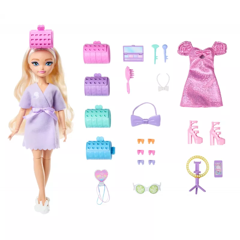 Barbie Dream Besties Malibu Fashion Doll with Surprise Accessories and 15+ Looks