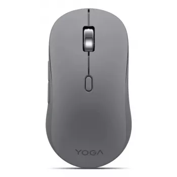 Wireless ambidextrous mouse Lenovo Yoga Office Bluetooth 5.3 Optical 4000 DPI, 8 buttons, grey, AA battery