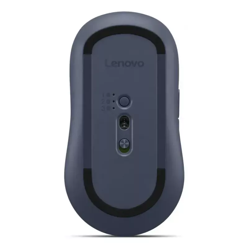 Wireless ambidextrous Bluetooth optical mouse Lenovo Yoga — 4000 DPI, 8 buttons, blue