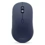 Wireless ambidextrous Bluetooth optical mouse Lenovo Yoga — 4000 DPI, 8 buttons, blue