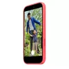 Silicone Case with MagSafe for Apple iPhone 17 — Bright Guava, fits 6.3 inch (16 cm) screen