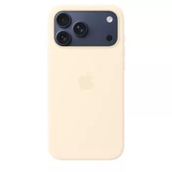 Silicone Case with MagSafe for Apple iPhone 17 Pro Max — Vanilla, fits 17.5 cm (6.9 inch) screen