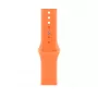 Sport Band for Apple Watch 46mm — Clementine (Orange), Size S/M, wrist 140–190 mm