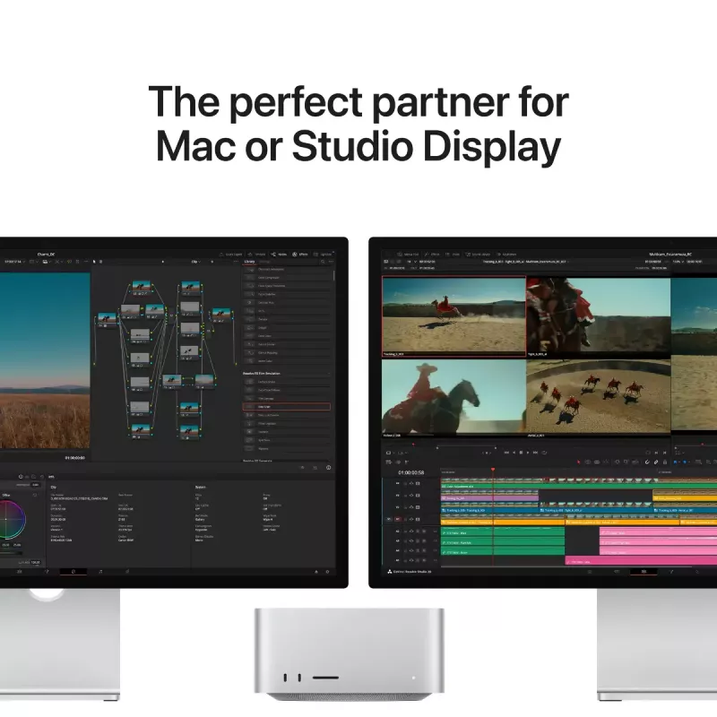 Monitor Apple Studio Display XDR — 27 inch 5K (5120×2880), LED, nano-texture glass, tilt & height-adjustable stand, silver