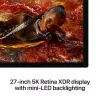 Monitor Apple Studio Display XDR — 27 inch 5K (5120×2880), LED, nano-texture glass, tilt & height-adjustable stand, silver
