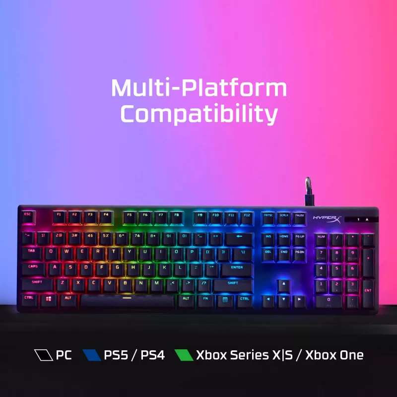 HyperX Alloy Origins PBT HX Blue - Mechanical Gaming Keyboard