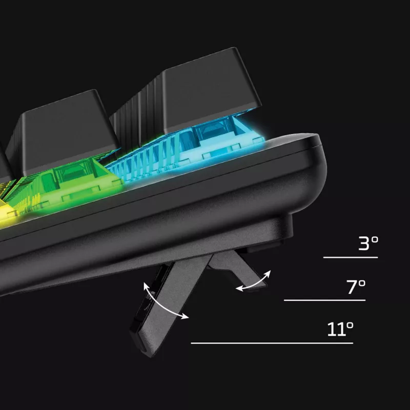 HyperX Alloy Origins Core PBT HX Aqua - Mechanical Gaming Keyboard