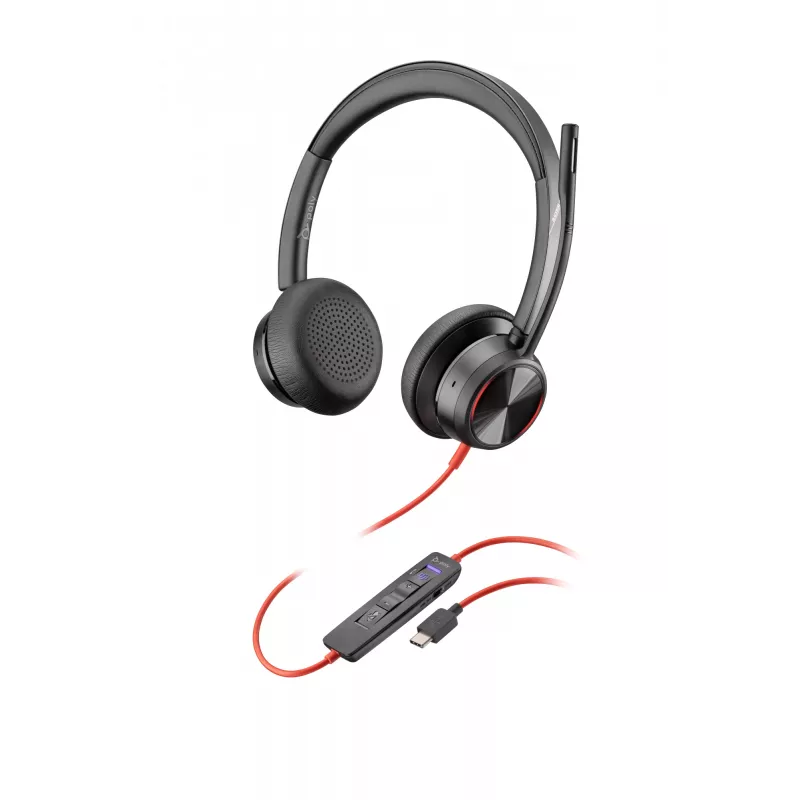 HP Poly Poly Blackwire 8225 Microsoft Teams Certified USB-C Headset