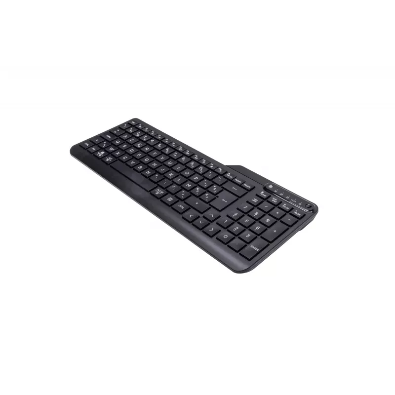 HP 460 Multi-Device Bluetooth keyboard Home AZERTY Belgian Black