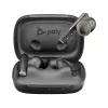 HP Poly Voyager Free 60 UC M Carbon Black Earbuds +BT700 USB-C Adapter +Basic Charge Case